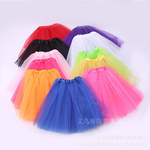 Factory direct selling adult TUTU puff skirt net yarn skirt three…