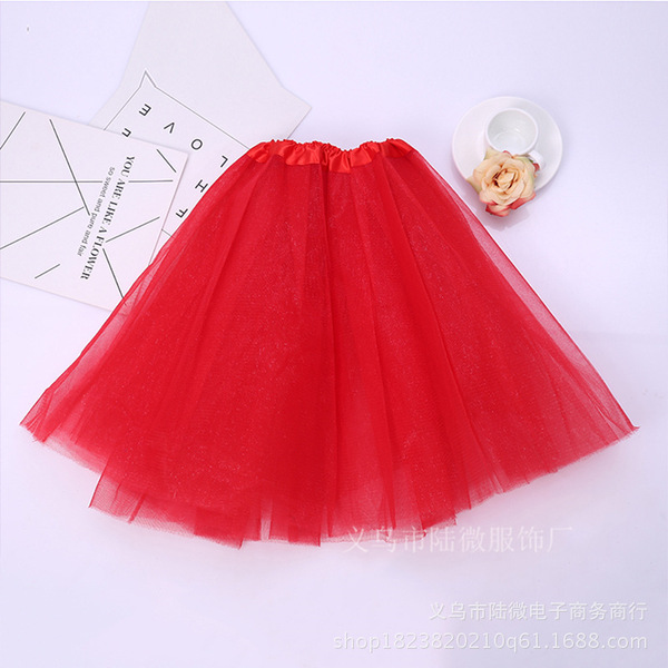 Factory direct selling adult TUTU puff skirt net yarn skirt three…