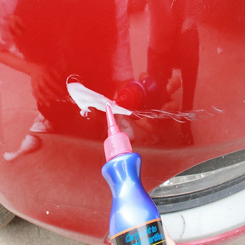 Artefacto de limpieza del coche agente de reparación de eliminación de marca de pintura del coche superficie de pintura del coche pluma de reparación de pintura del coche medio ligero líquido de reparación de arañazos