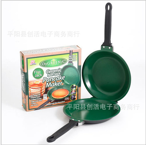 Flip Jack Pan ceramic Pancake Maker Cake Pan TV Mexican Cake Maker