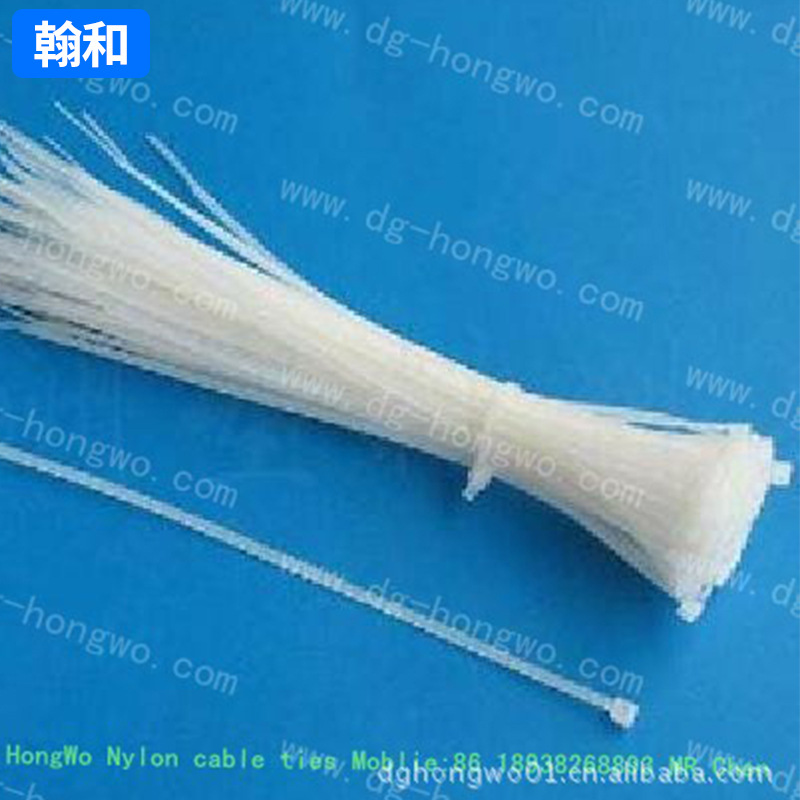 尼龙扎带批发 3.6X200尼龙扎带 塑料打包带阻燃尼龙扎带
