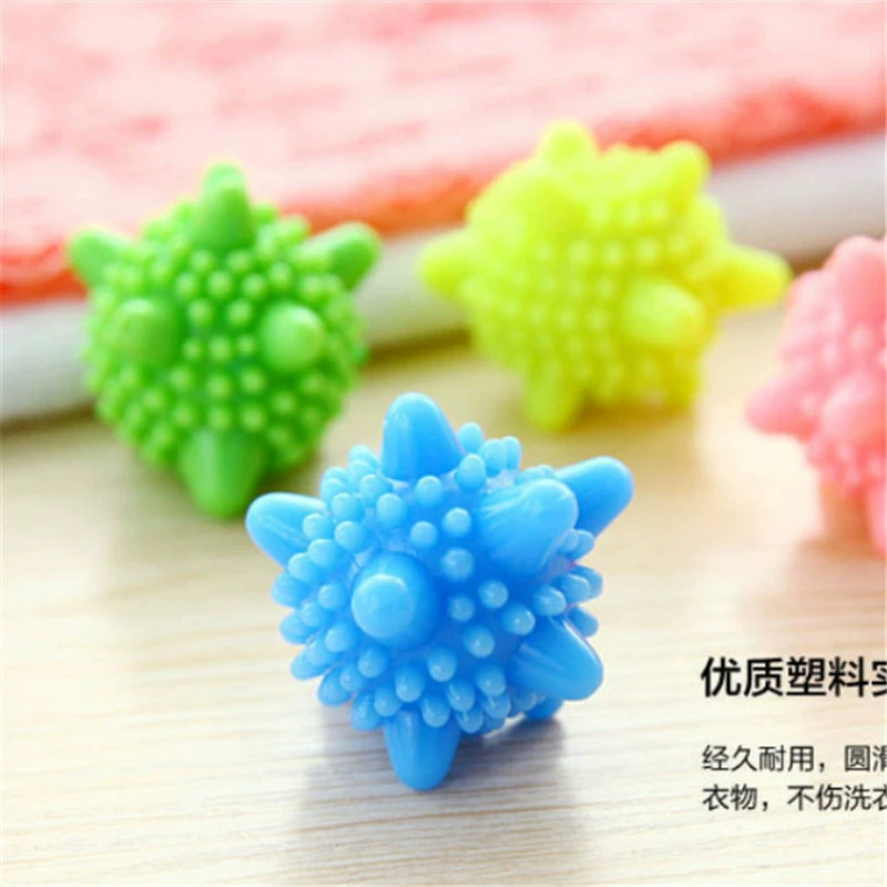 Solid cleaning ball, laundry ball anti -winding knot to pollute household washing ball magic to pollute ball rubbing the cleaning ball