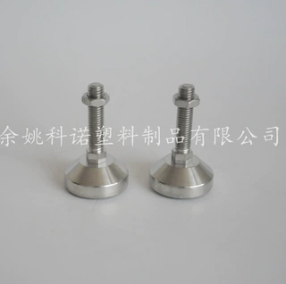 供应全304不锈钢固定调节脚，轻型设备调平脚，橡胶减震脚 升降脚
