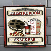 欧美复古做旧船舵 咖啡 锚酒吧咖啡馆个性装饰KTV 餐厅壁饰铁皮画