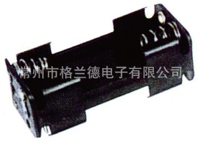 7号4节上下各2节带线电池盒 4节7号电池盒 背靠背 带引线