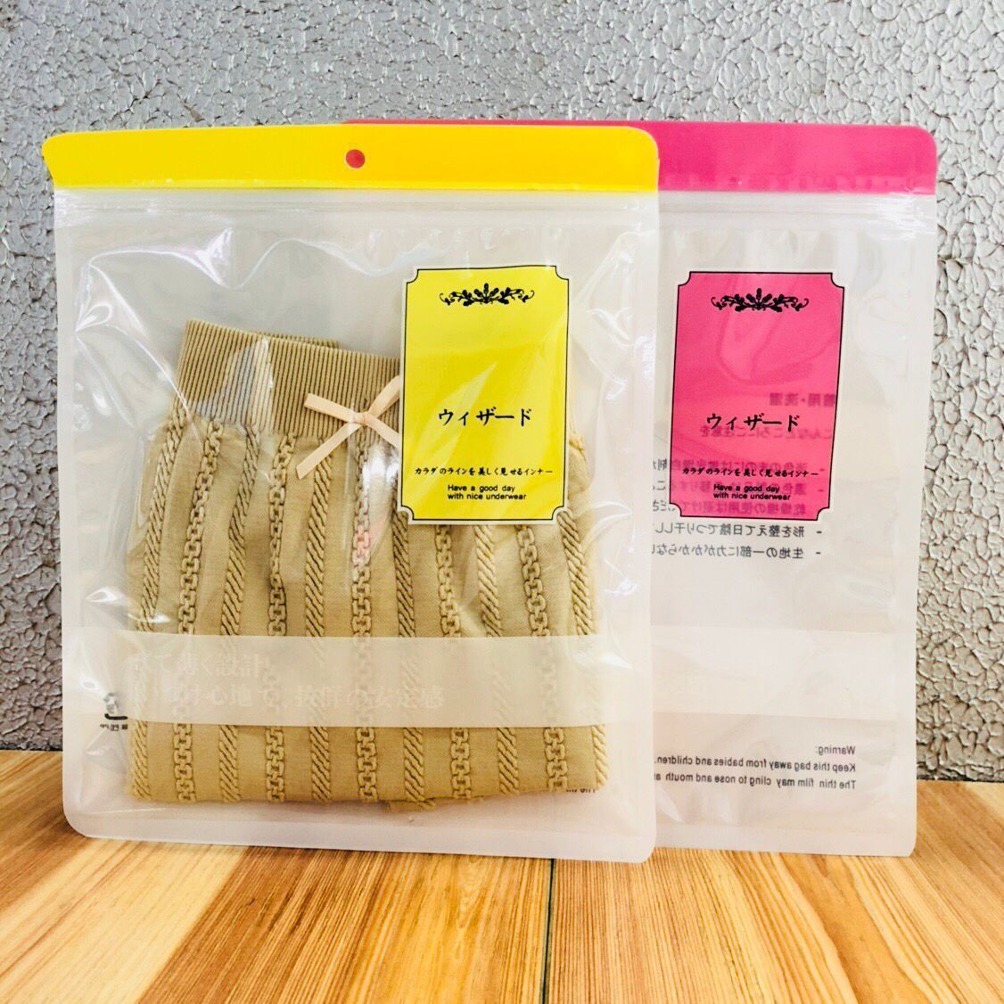 日文内裤裤儿童短裤袋 日文一体裤束缚裤包装袋 打底衣服装袋批发