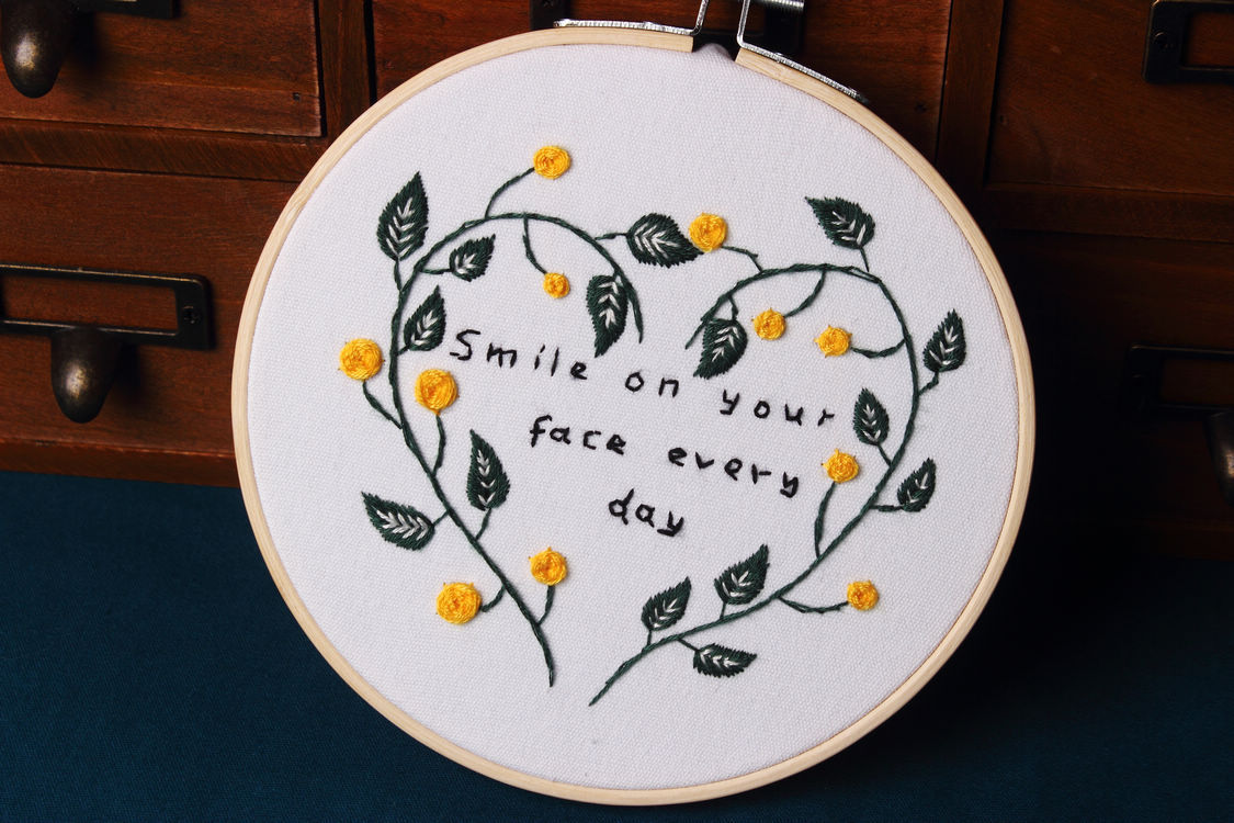 Guirnalda en forma de corazón