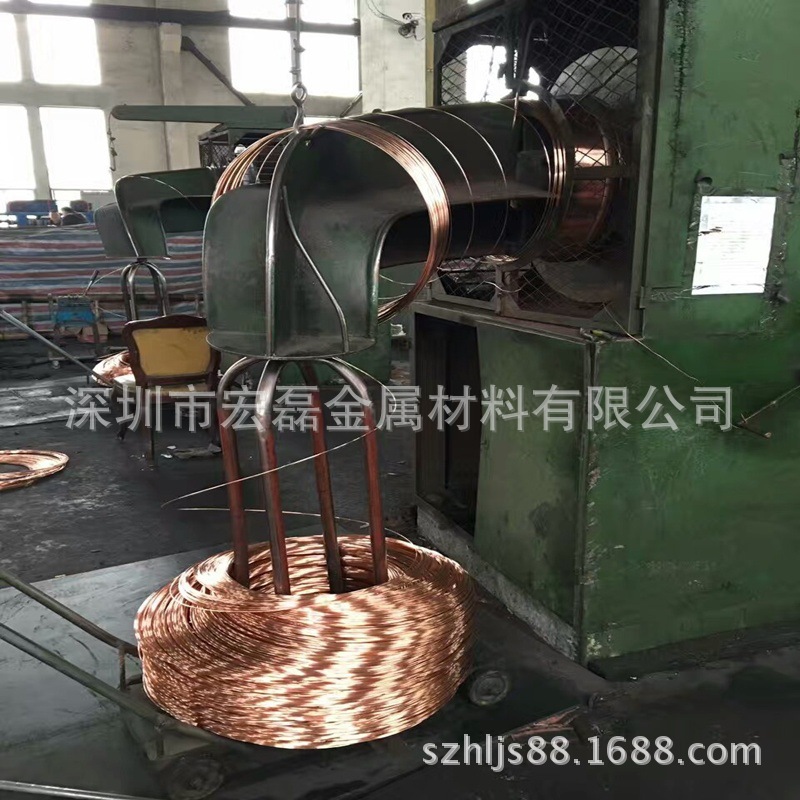 厂家直销国标高精QSn6.5-0.1磷铜线 高强度耐磨滤网磷铜线 可压扁