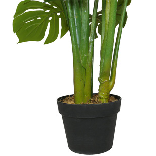 1.2 m Monstera Dongguan stone Green rhyme simulation plant pot Nordic style Monstera Leaf simulation crack Taro