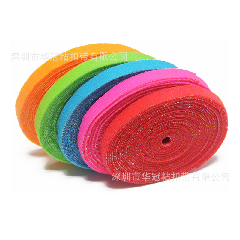 供应 电线电缆数据线扎带魔术贴 尼龙魔术贴理线绑带循环使用扎带