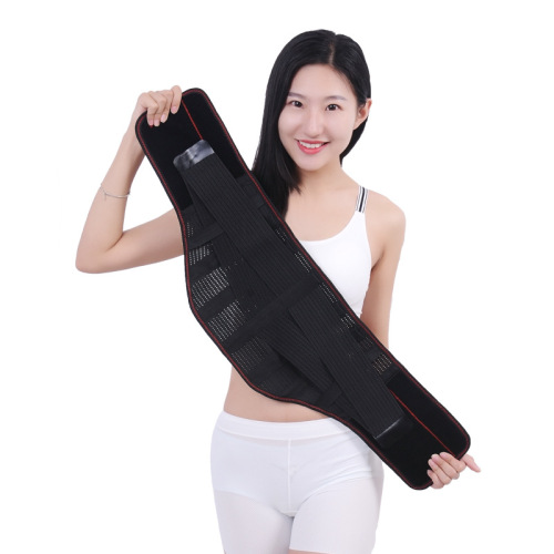 Factory Wholesale Summer Breathable Support Waist Belt with Wider Steel Plate Support and Self-Heating Function