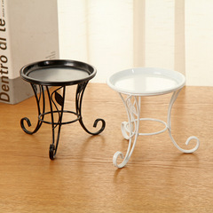 歐式簡易迷你型桌面小花架花盆架子多功能鐵藝多肉花架子