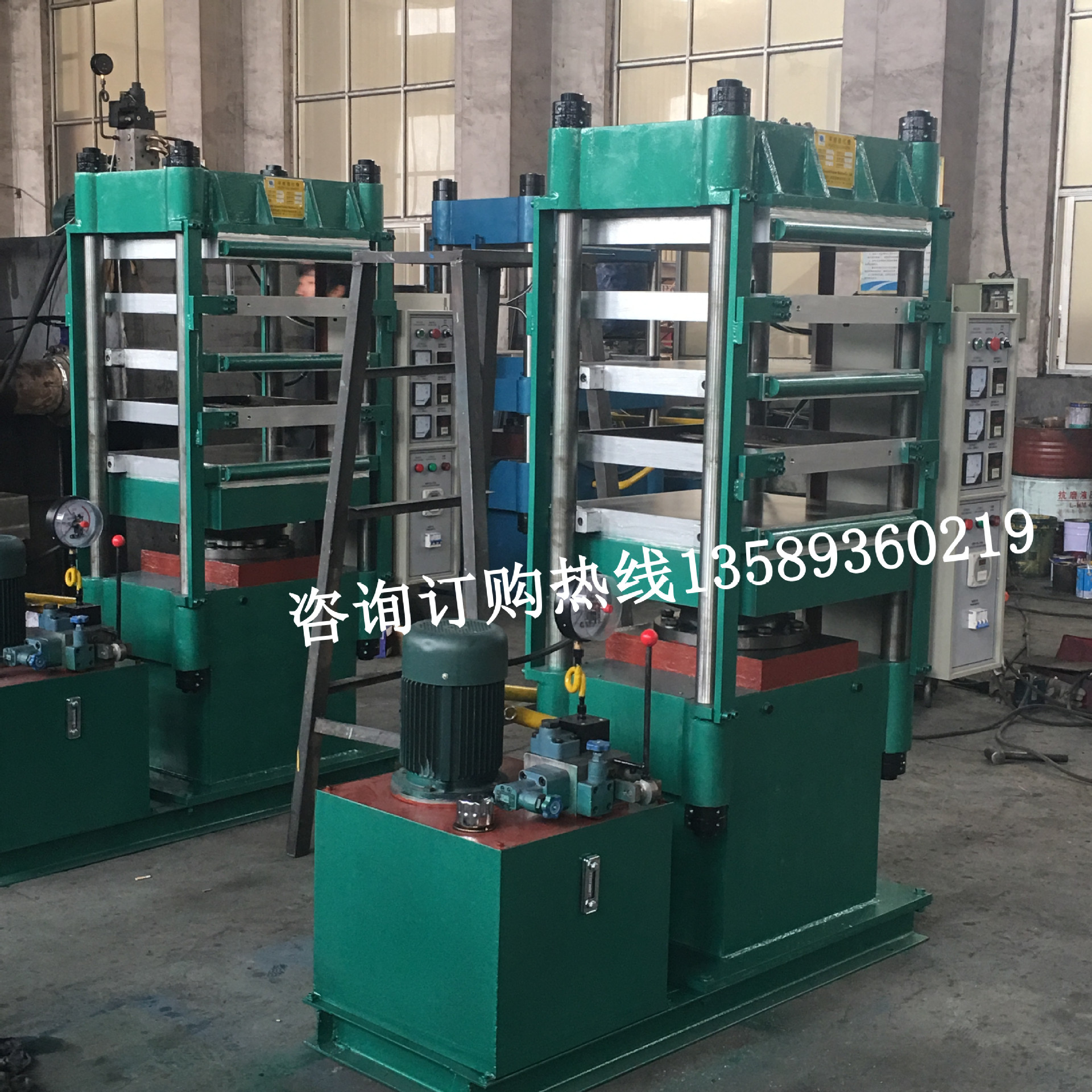 山东厂家供80T多层平板热压机  橡胶补胎片热压成型机 硅胶硫化机