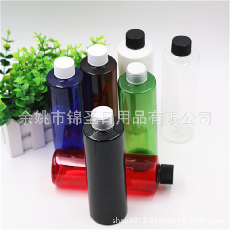 250毫升平肩旋盖塑料瓶 化妆品分装瓶 爽肤水分装空瓶洗手瓶