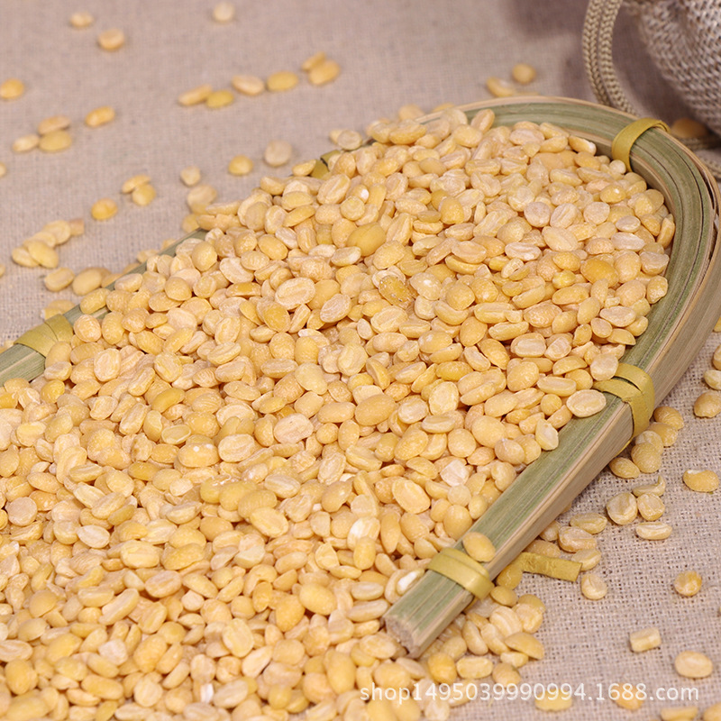 Peeled mung bean paste wholesale supply mung bean cake raw material food stuffing porridge bag peeling mung bean paste