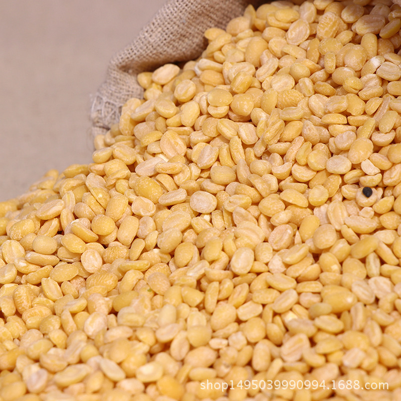 Peeled mung bean paste wholesale supply mung bean cake raw material food stuffing porridge bag peeling mung bean paste
