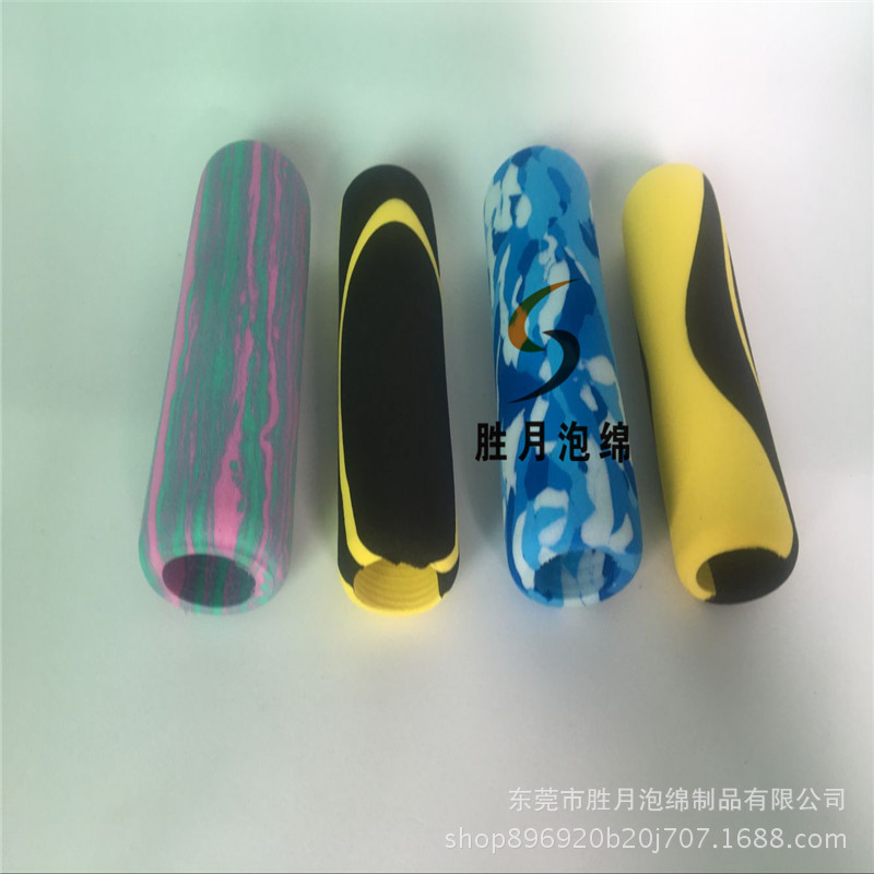 生产EVA泡绵橡塑管 阻燃吸声海绵管 EVA海绵迷彩把套
