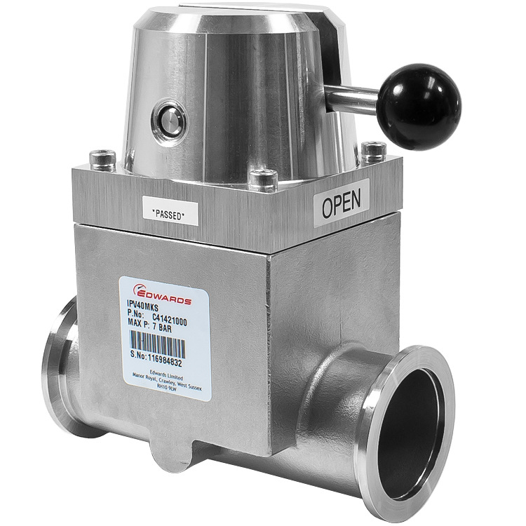 爱德华 IPV40MKS 手动内插杠杆操作隔离阀 KF40 不锈钢 维修包