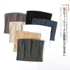 Grapevine Spring and Summer New Women's Design Slimming Elastic Close-Fitting Anti-Slip Wide Edge Bralette in Multiple Colors, Comfortable and Super Soft Wrap