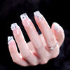 Fake nails for bride for manicure, nail stickers for nails, photography props, 24 pieces, wholesale