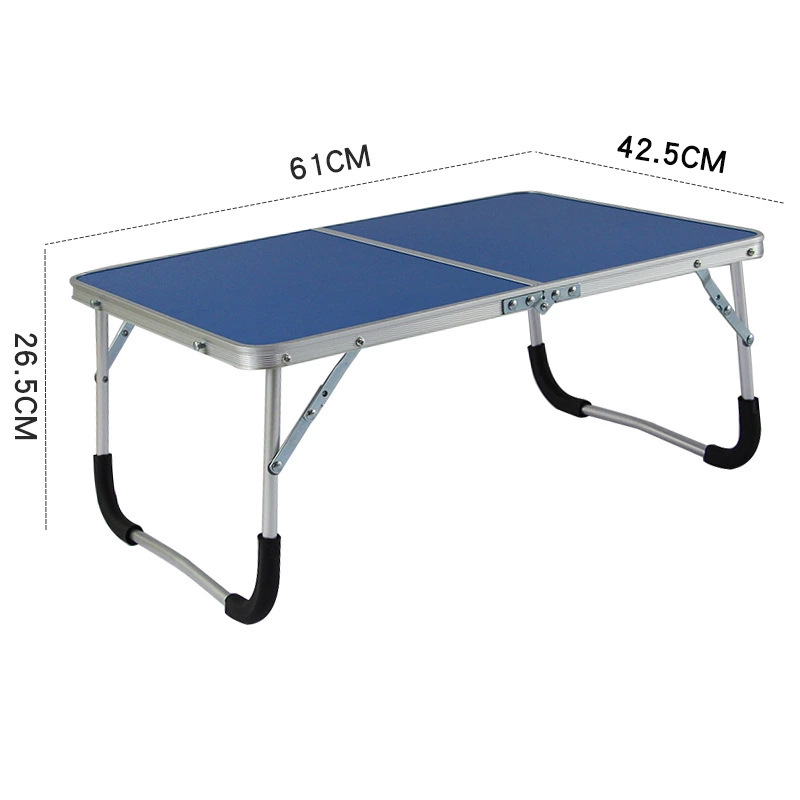 Mesa plegable de aleación de aluminio para cama, escritorio para computadora, comedor posparto, juegos infantiles, multifuncional, fácil almacenamiento, dormitorio para estudiantes