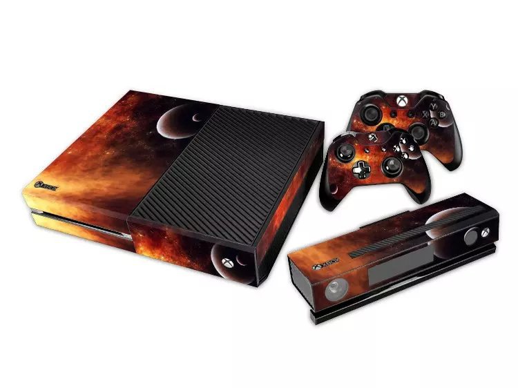 Xbox una película inconsútil Pegatinas personalizadas en stock piel pegatina estera
