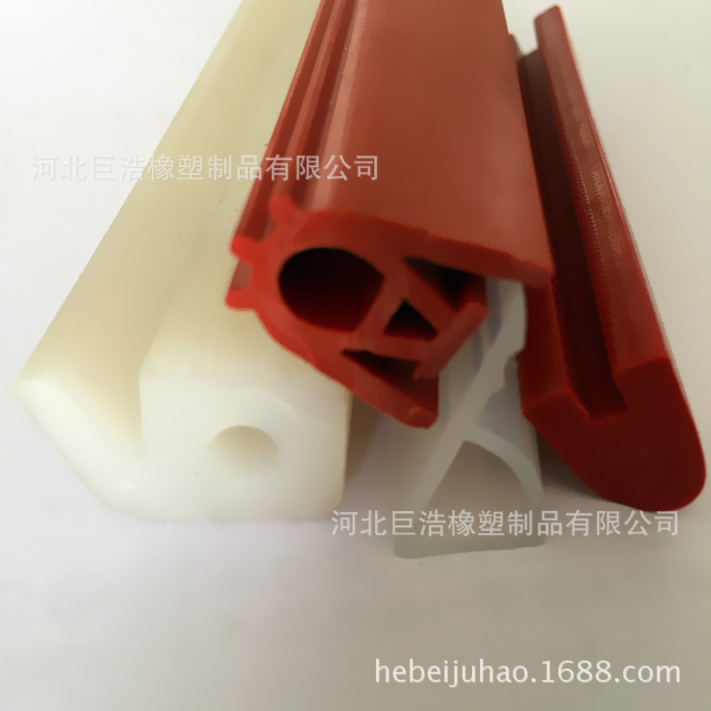 供应硅胶制品 橡胶密封条 硅胶条(异型硅胶密封条 来图来样定购)