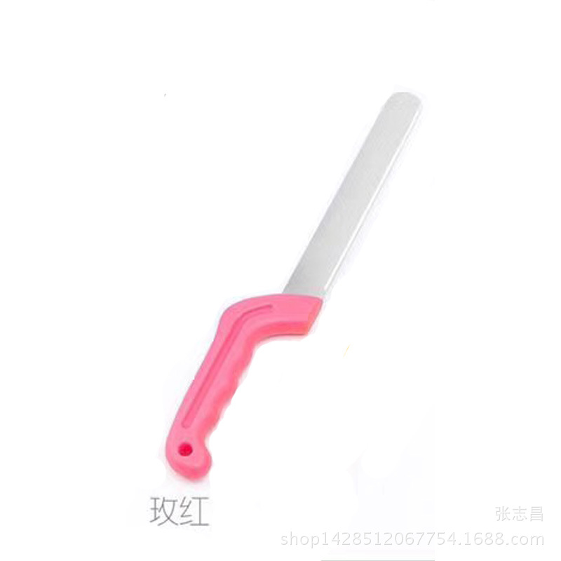 Milán nueva flor de barro cuchillo especial floristería herramientas de jardinería suministros pastel de fruta cuchillo herramienta de corte flor cuchillo de barro