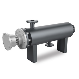 電熱管道式電加熱器 液體水流體管殼加溫設備 防爆空氣電熱器