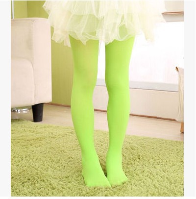 En stock al por mayor de primavera y verano de terciopelo fino pantimedias para niños leggings de baile latino elástico alto calcetines de baile para niños