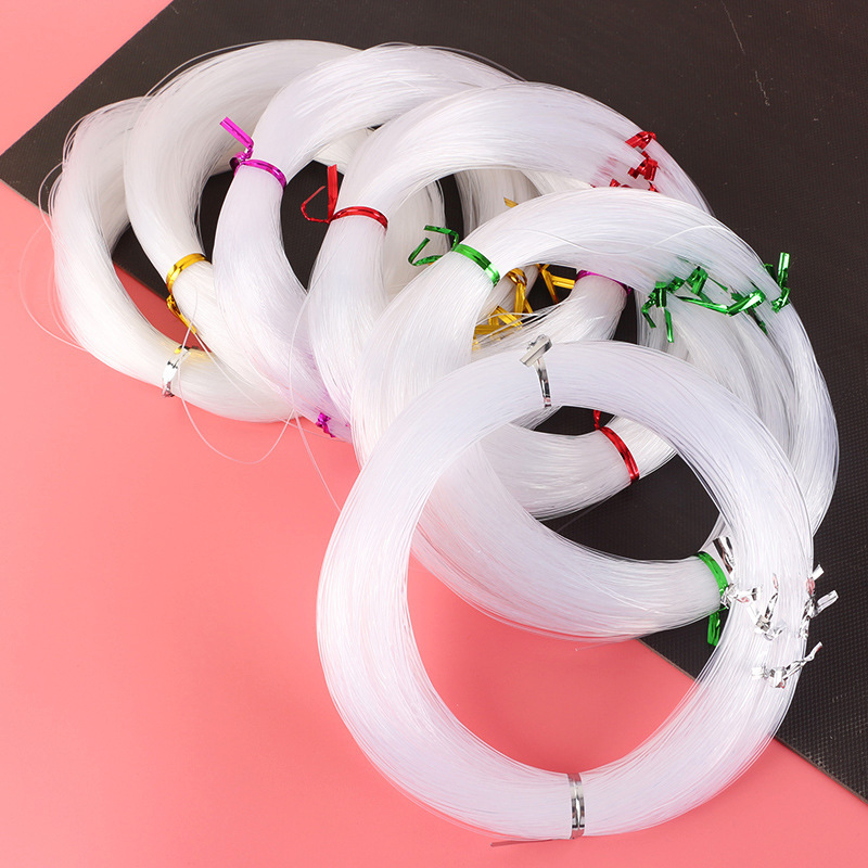DIY beaded material accessories transparent line handmade line crystal fishing line non-elastic fishing line a bundle of wholesale