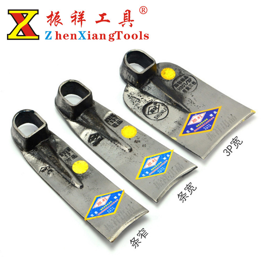 顺利牌抛光锄 种菜钢锄山锄翻地锄农用全钢条锄锻压锄头 精品锄头