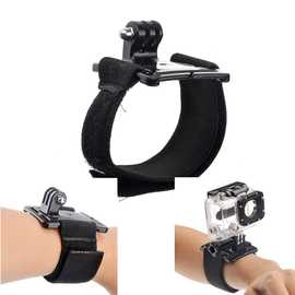魅力科 GoPro运动相机 手臂带 三开口手腕带 gopro5/4/3+手腕带
