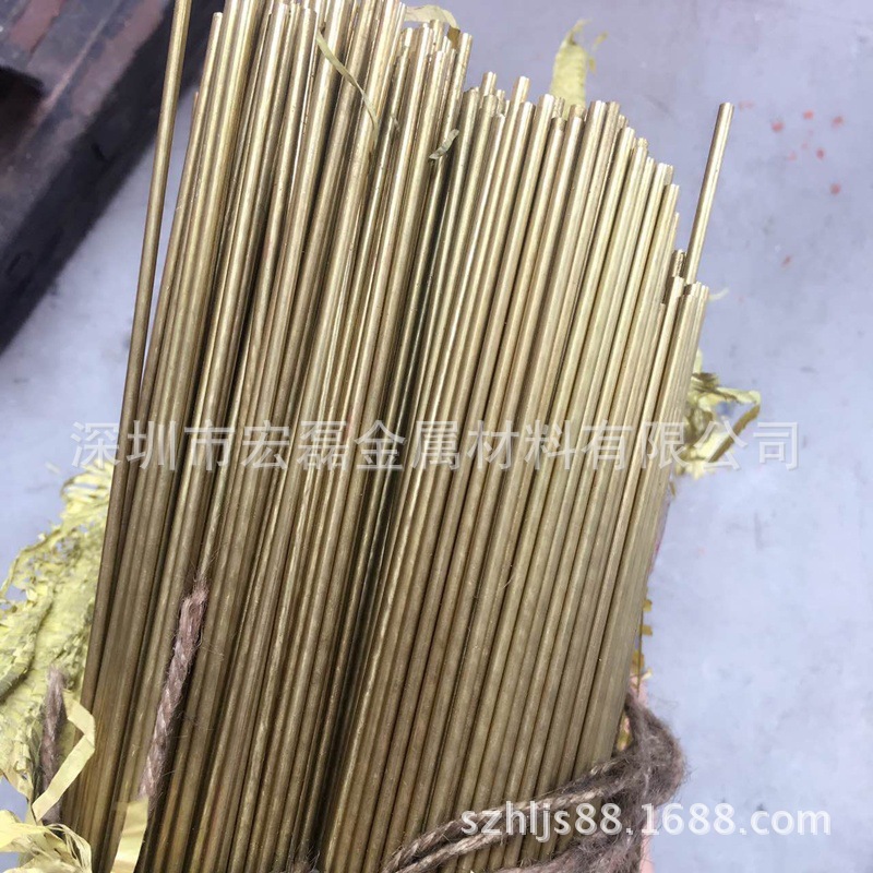 供应精抽H65黄铜管 黄铜厚壁管 薄壁管 黄铜毛细管 直纹装饰用管