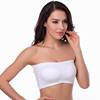 Strapless bandeau bra Foreign trade one -piece bras double layer tube top with chest pad wrapped breasts