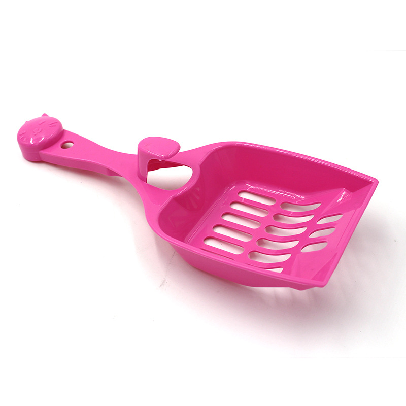 Gato arena pala caramelo color espesado gato mierda pala inodoro comida para mascotas cuchara gato aseo suministros de limpieza al por mayor