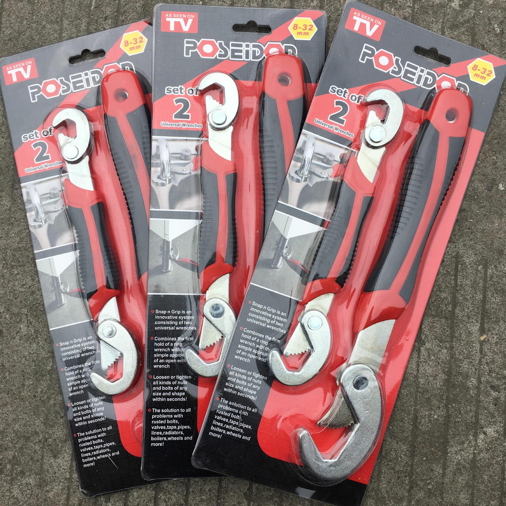 胶柄扳手 活头扳手 快速两用勾型活动扳手厂家批发