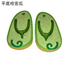 Summer fruit cartoon cute flip flops, slide, slippers, beach footwear