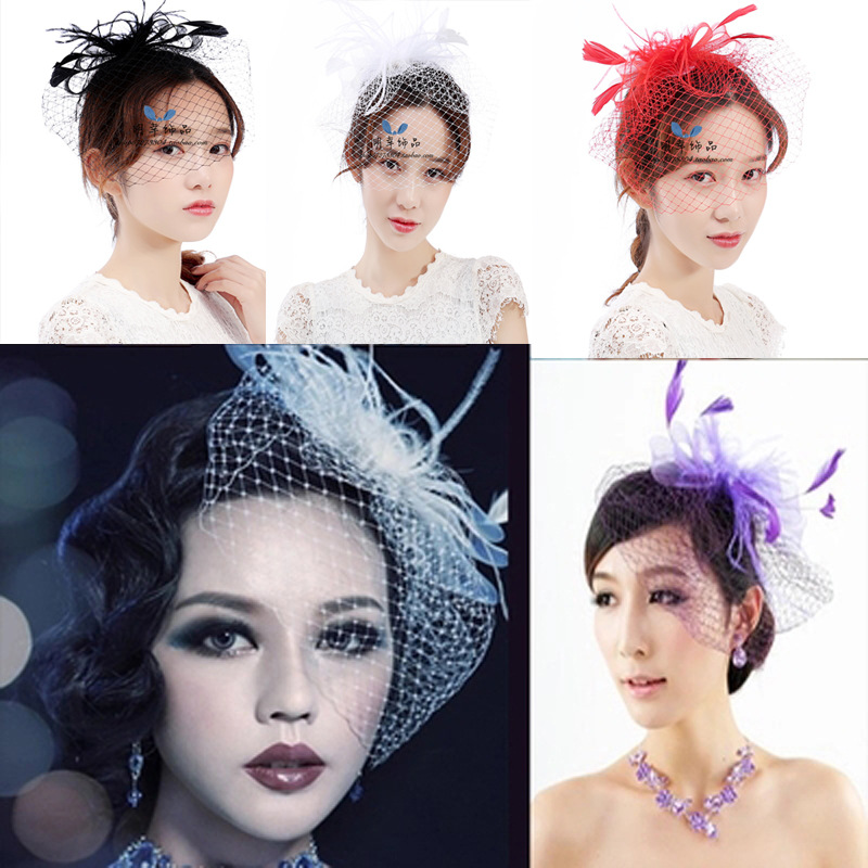 White veil for bride