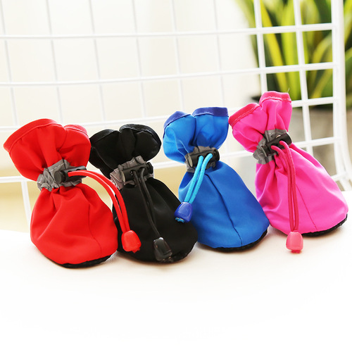 Dog soft-soled shoes, non-slip dog shoes, Pomeranian VIP Bichon Teddy dog ​​foot covers, pet dog summer shoes