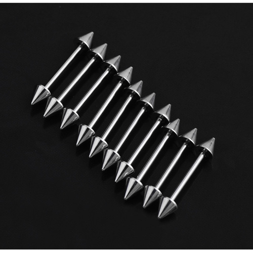 Stainless steel horseshoe ring, eyebrow ring, lip ring, tongue ring, navel ring wholesale combo from a large mixed goods supplier stall