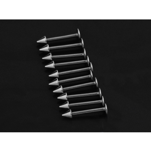 Stainless steel horseshoe ring, eyebrow ring, lip ring, tongue ring, navel ring wholesale combo from a large mixed goods supplier stall