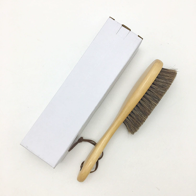Щетка для обуви с коробкой независимая упаковка Оптовая поставка модель 1031 щетка для конского волоса плюс упаковочная коробка щетка для конского волоса