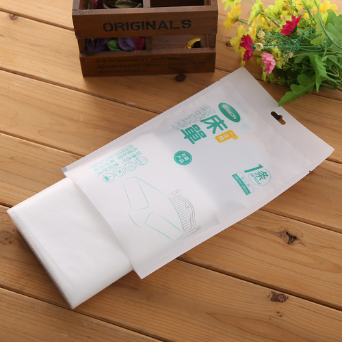 WHIKON/Wellcome double vacuum disposable sheets travel single and double set dirty hotel supplies