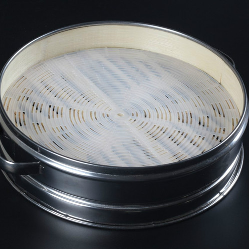 48cm diameter thickened round silicone steamer mat Laotaimen steamed buns steamer mat no oil steamed buns mat