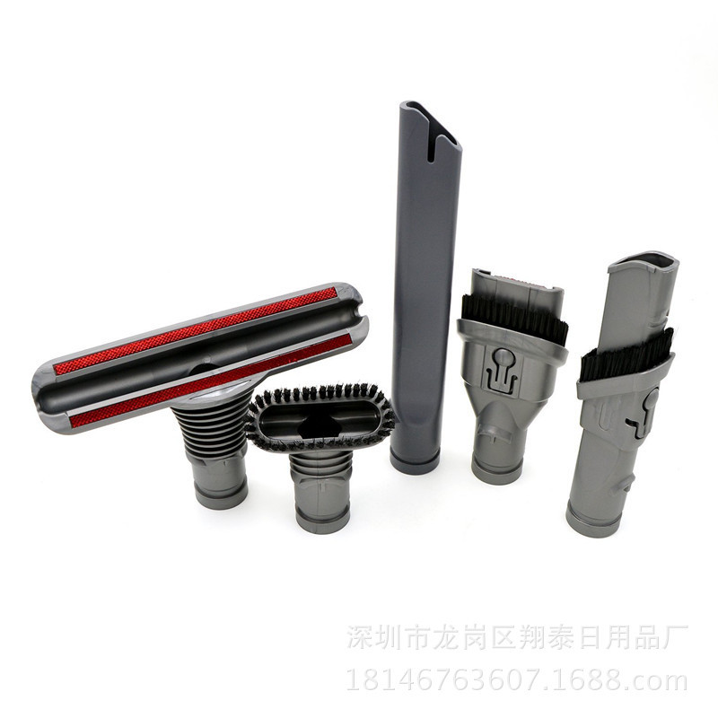 Suitable for Dyson V6 vacuum cleaner accessories suction head brush head DC35 DC45 DC52 V6 five-piece set