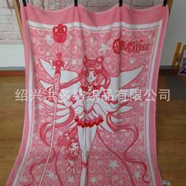 供应.珊瑚绒毯子法兰绒.珊瑚绒毯子印花.剪花法兰绒毯子