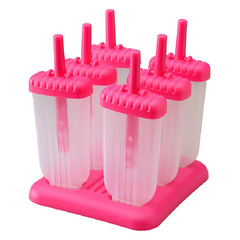 Creative Plastic Ice Tray DIY Self-Made Ice Stick Mold Ice Cream Mold with Handle Ice Maker Ice Lolly Mold Wholesale