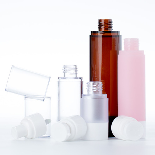 as Spray Frosted Vacuum Bottle Lotion Cosmetic Essence Mist Pink Press Pump Vacuum Bottle Press Dispensing Bottle Eye Cream