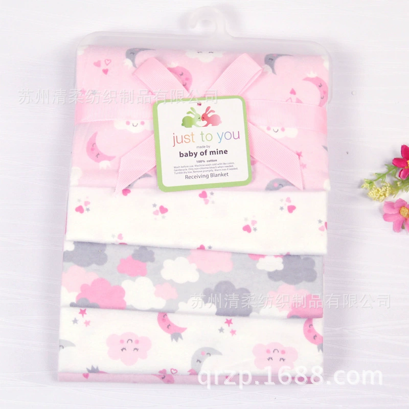 Flannel children's baby duvet
